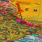 map of nepal